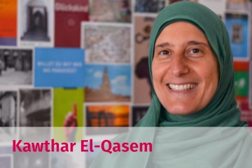 Titel Portrait Kawthar El-Qasem