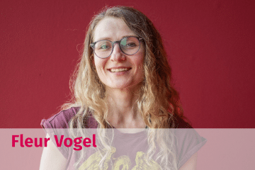 Titel Portrait Fleur Vogel